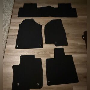 NWT Acura | 2022 MDX Black Car Floor Mats Set